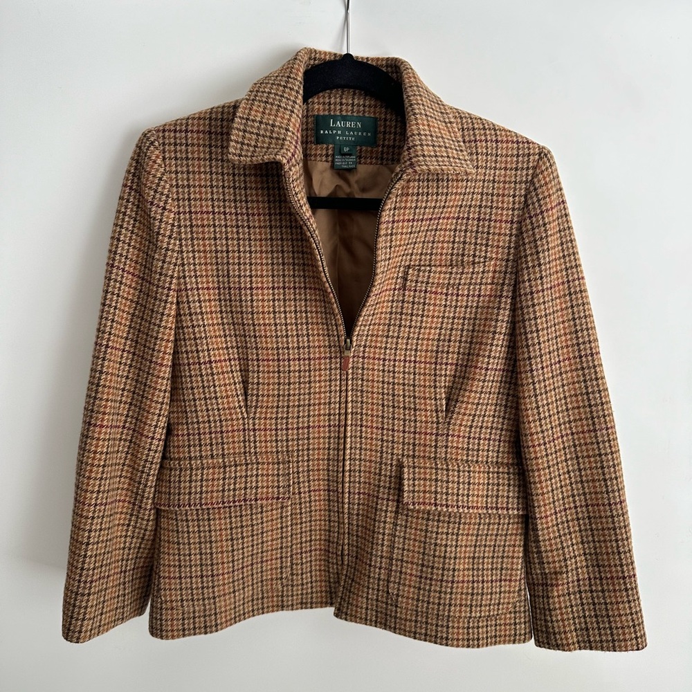 Ralph Lauren Tweed Riding Jacket
